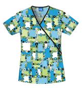 Garden Walk Mock Wrap Top